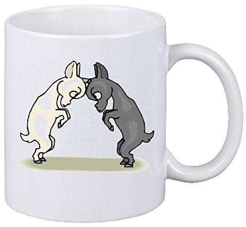 Tasse de Café Tasse à Thé … Coffee Mug têtes de chèvre butent film de film hauteur Hauteur 9 cm de Diamètre 8 cm Volume 330 ml Le pour leur Partenaire - Collègue - Amis