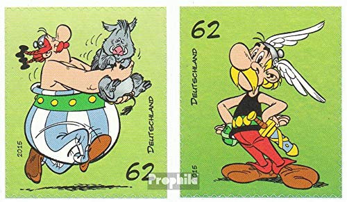 Prophila Collection BRD (BR.Deutschland) 3178-3179 (kompl.Ausg.) Selbstklebende Ausgabe postfrisch ** MNH 2015 Asterix und Obelix (Briefmarken für Sammler) Comics