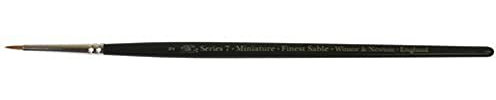 Winsor & Newton Pinceau Rond Manche Court Martre Série 7 Miniature N°2