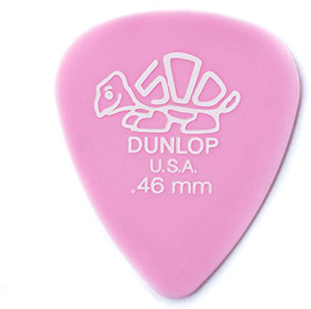Dunlop 41P.46 Delrin Standard Picks 0,46 mm - Plektren Set