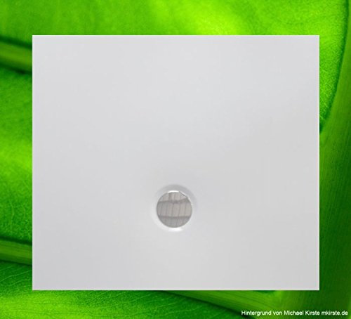 Floor level shower 110 x 90 cm acrylic shower tray - walk-in shower 110 x 90 cm