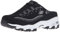 Skechers D'lites Resilient, Zapatillas de Moda Mujer, Negro/Blanco, 38 EU