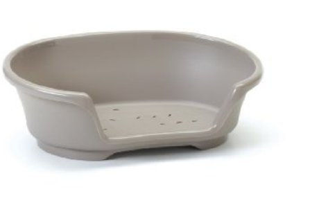 Kunststoff Bett Cosy-Air warmgrau 65 cm