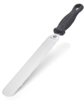 DE BUYER -4234.25 -scie a genoise crantee fkofficium 25cm, Noir/Argent