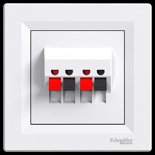 asfora – Enceinte Lata, complet, schneider electric, Blanc, Neuf