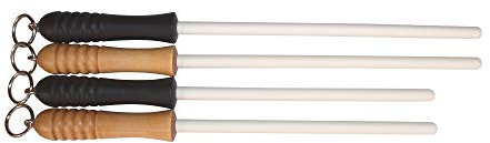 Idahone Fine Ceramic Sharpening Rod (12 Inch, Black Handle)