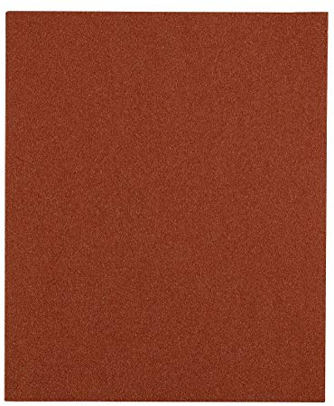 kwb Flint-Schleifpapierbogen 230x280 mm aus Quarzsand mit Körnung 120, guter Verleimung und robustem Papierträger für den mittelfeinen Schliff von Holz und Farbe