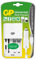 GP Universal BCDCUNI002 Battery Charger for Li-Ion and NiMH Batteries AA/AAA White