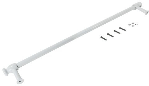First4spares 'Cut to Size' Door Handle/Towel Rail for Beko Oven Cookers (600mm, White)