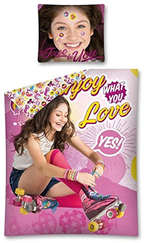 2 tlg Bettwäsche Kinderbettwäsche 140x200+70x80 932 Soy Luna