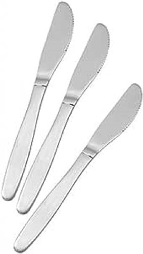 Fackelmann Nirosta Arlberg Menue Coltello, in Acciaio Inox, Argento, 18.5 cm, Pezzi
