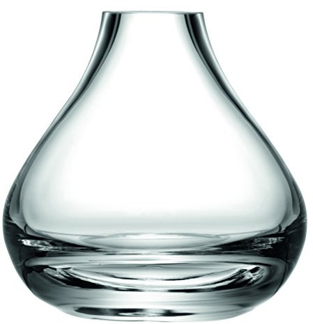 LSA Flower Blumenvase Zweigvase H4,63,5 cm klar, Glas, Clear, Höhe 11 cm