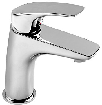 Deante Chromed Bathroom Sink tap with Fixed spout Cynia BCY 021M, Grey