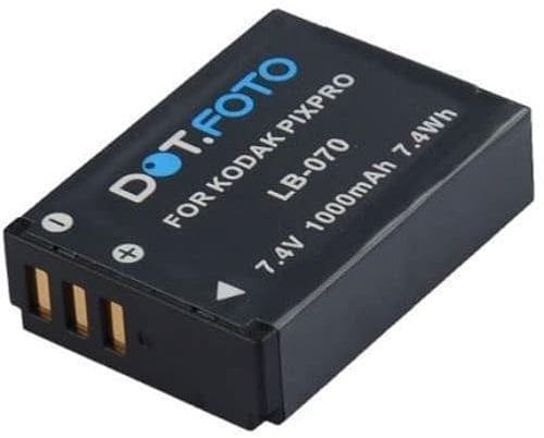 Dot.Foto LB-070 Premium 7.4v / 1000mAh Rechargeable Battery for Kodak PixPro AZ651, AZ652, AZ901, S-1
