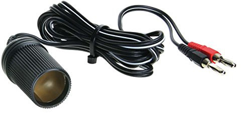 Adapter Zigaretten-Anzünder Kupplung auf 2 x Bananenstecker