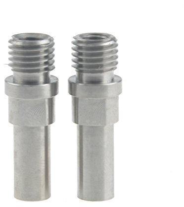 Wanyifa 1 Paar Titan Ti Bremspolster V-Brake Bosses M10 x 1,25 mm (normales Titan)