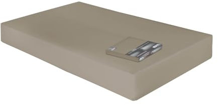 dormabell Premium Z Spannbetttuch, Farbe cappuccino, 90/100 - 200/220 18 cm - 24 cm Hoch