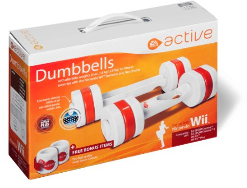 Wii - EA SPORTS Active Dumbbells / Hanteln