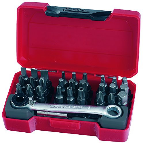 Teng TM029 1/4-inch Bits Box Drive (29 Pieces)