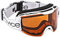 Black Crevice Skibrille im Frameless Design I Ski-Brille in verschiedenen Farben I Snowboard-Brille I bruchfeste Doppelscheibe I Anti-Fog-Beschichtung & UV 400 Schutz I größenverstellbar
