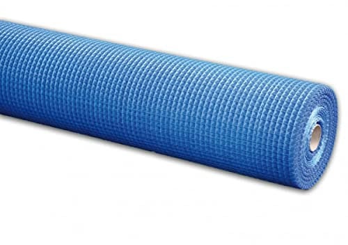 Armature, fibre de verre, treillis de renforcement, liaison, dalle, mur, fissures, batiment, etancheite - 50 m² (1 m x 50 m) - ARCANE INDUSTRIES