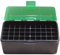 MTM 50 Round Rifle Ammunition Box RM-50 Green/Black