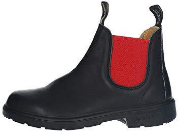 Blundstone Kid'S Blunnies, Stivali Unisex - Bambini e ragazzi, Nero rosso, 34 EU