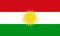 U24 Aufkleber Kurdistan Flagge Fahne 8 x 5 cm Autoaufkleber Sticker