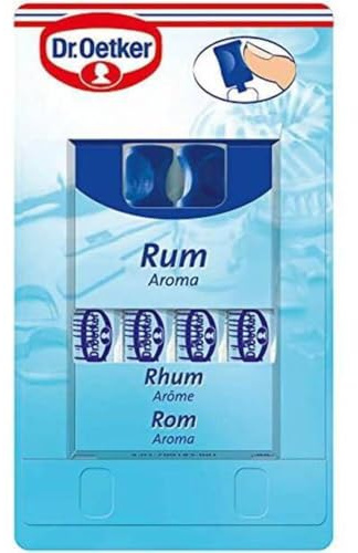 Dr. Oetker Rum Aroma, 4 Stück