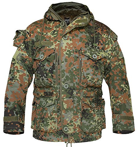 Mil-Tec Smock Light Jacke Flecktarn L