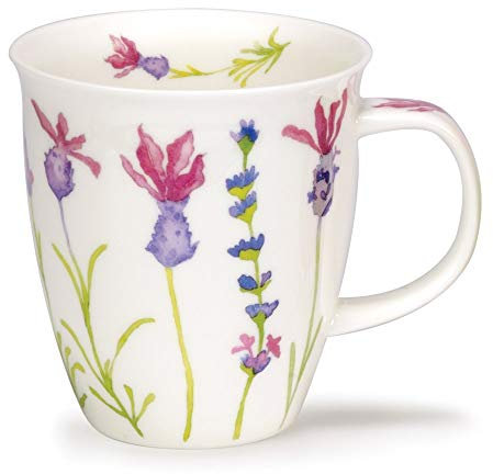 Dunoon Bone China Nevis Mug Flora (Lavender)