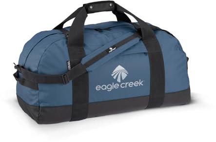 Eagle Creek No Matter What Duffel M I Ultraleichte, abwischbare Reisetasche für Camping und Outdoor , slate blue