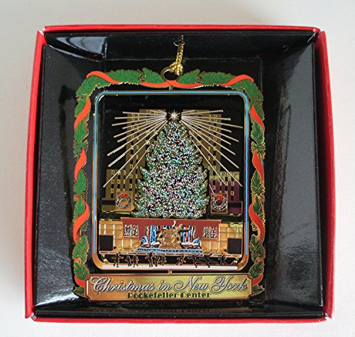 Nations Treasures Rockefeller Center Weihnachtsbaum New York City Ornament Souvenir und Geschenk