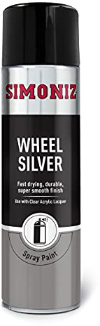 Simoniz Wheel Silver Spray Paint 500ml