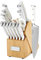 Cuisinart C77WTR-15P Classic forjado triple remache, juego de cuchillos de 15 piezas, blanco