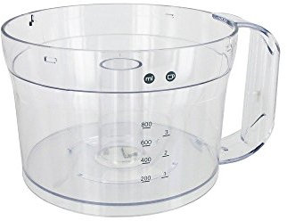 Kenwood KW711729 Original Bowl Fits FP120/FP126/FP190/FP196, Plastic