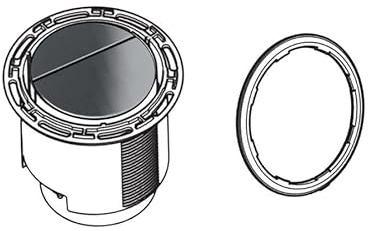 Geberit Remote Push Button for Geberit 01 Series Tyre for DOB Le Download Volume: Bright Chrome (243.397.21.1)