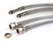 Xcel Home M10 (10mm) x 15mm Compression Flexible Tap Connector Hose 500mm | Replacement Flexi Pipe Tails for Monobloc Mixer Tap Kitchen Sink Bathroom Basin | Easy DIY Fitting Plumbing Installation