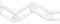 Faithfull 8mm 12.5m Plastic Chain - White
