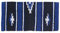 Tough 1 Wool Sierra Mini-Satteldecke, Royal/Schwarz