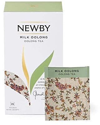 Newby Teas Classic Milk Oolong Tea Bags (Pack of 1, Total 25)