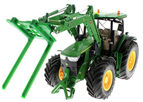 Paletten Lang Gabel für Siku Control 32 Traktoren - 6777 und 6778 (Grün)