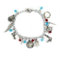 J&C Family Owned Percy Jackson Armband mit 10 Anhängern, Knebelverschluss, in Geschenkbox
