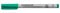STAEDTLER Universalstift Lumocolor non-permanent, grün, breite Keilspitze ca. 1,0 - 2,5 mm, feucht abwischbar, für fast alle Oberflächen, 10 grüne Folienstifte im Kartonetui, 312-5