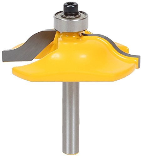Yonico 12132q - Mini Raised Panel Router Bit, Ogee - Diameter: 2, Cutting Depth: 3/4 - 1/4 Shank