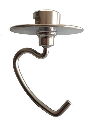 TschimmHook für KitchenAid Knethaken - Made in Germany - Edelstahl Knethaken für Perfekte Teigmischung - Robust und Langlebig - Ideal für Hefeteig, Nudelteig und Mehr - Kitchenaid Zubehör