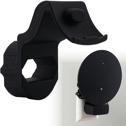 3D M Wandhalterung Steckdose passend für Telekom Speed Home WLAN Repeater Steckdosenhalterung ohne Bohren inkl. Kabelmanagement