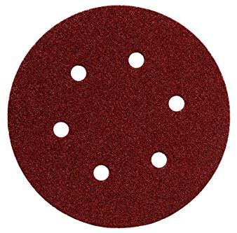25 hojas de lijar autoadhesivas de 150 mm P 120,mad+met,SXE (624023000)