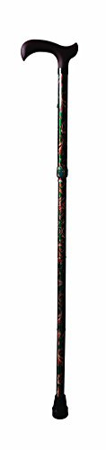 Herdegen 255611 Faltbar Aluminium Gehstock- Kaschmir Fantasie