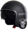Jethelm Helm Motorradhelm RALLOX 229-2 Größe L Chopper ATV matt schwarz